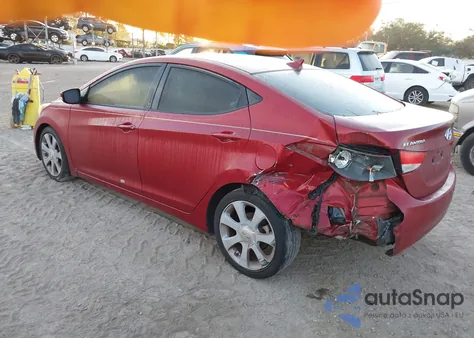 2011 Hyundai Elantra Limited (Ulsan Plant) from USA, damaged, VIN KMHDH4AE6BU153923